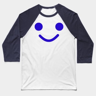 Smiling Minifig Face Baseball T-Shirt